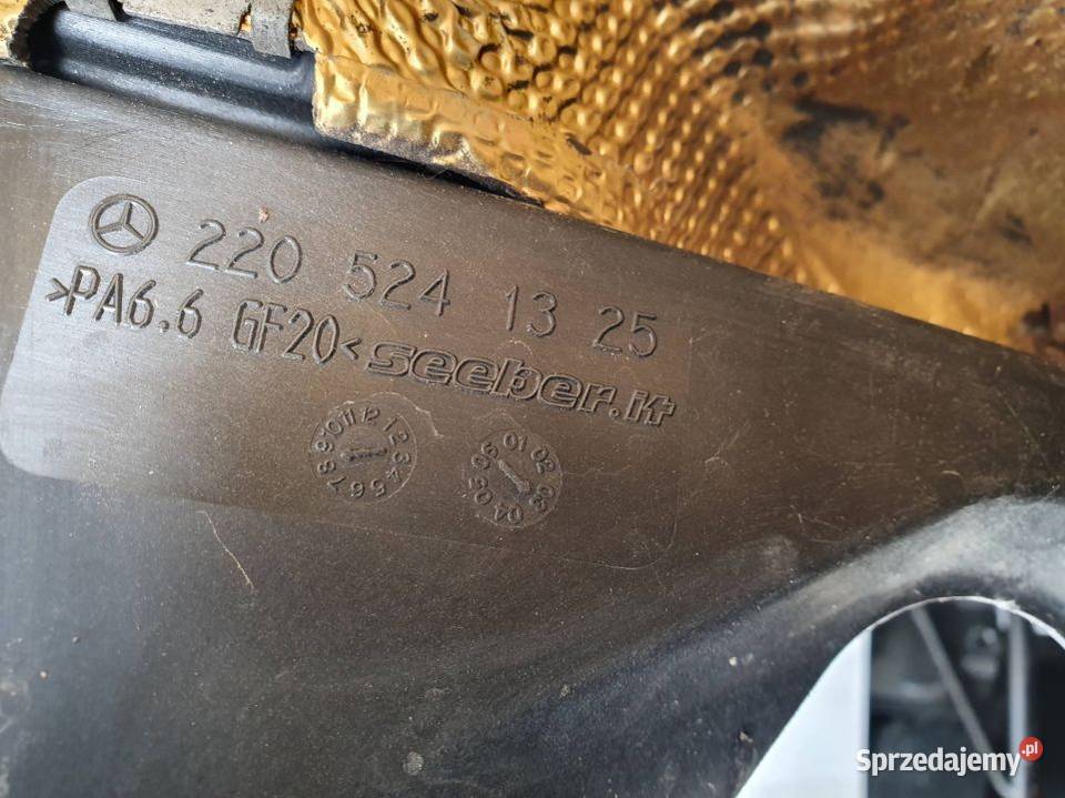 OSŁONA MERCEDES BENZ SKLASA W220 A2205241325 kujawsko-pomorskie Lipno