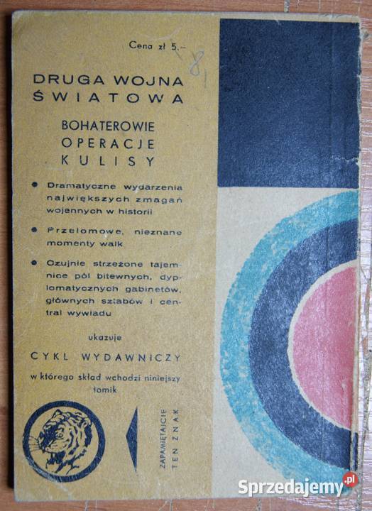 Żółty Tygrys Atak nastąpi o północy 1966 Rok wydania 1966 Parczew sprzedam