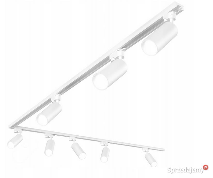 Zestaw Szynoprzewód Szyna 4m8x Lampa GU10 LED Choroszcz
