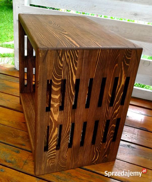 Ława drewniana stolik kawowy ławakostka Radków