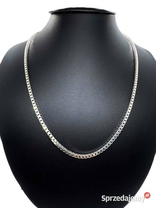 Srebrny Łańcuszek pr 925 1817g 48 Elbląg