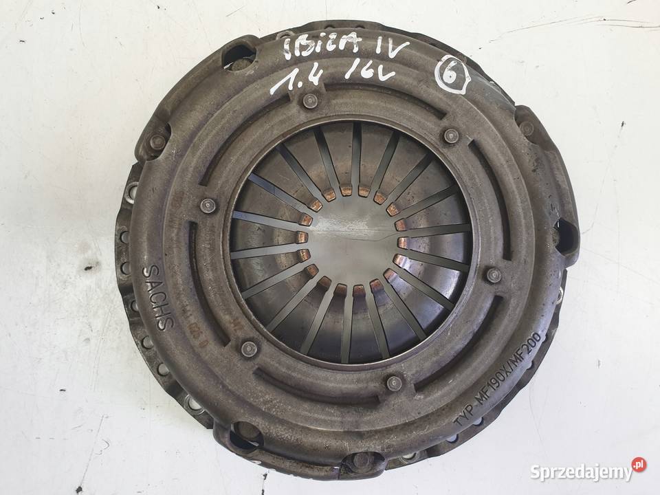 Seat Ibiza IV 14 16V TARCZA DOCISK sprzęgło Sprzęgła i elementy Chełm