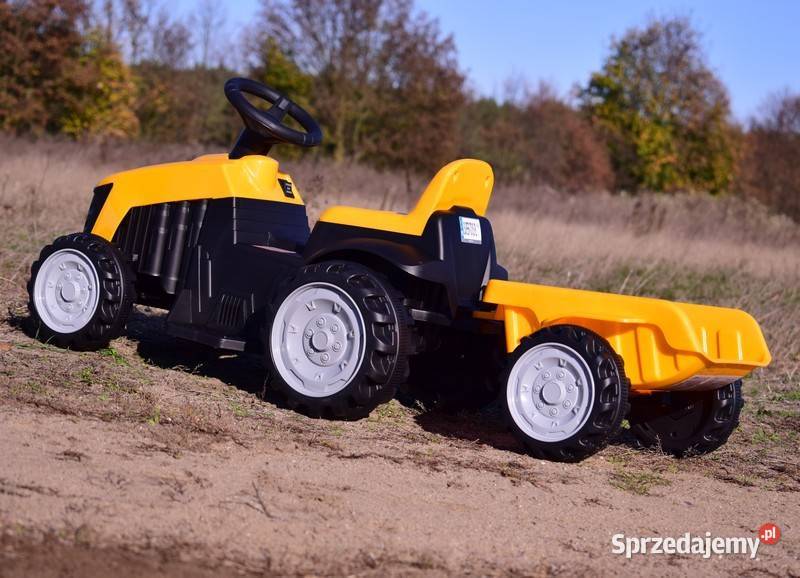 BAWIBUS auto TRAKTOR na akumulator Z PRZYCZEPĄ śląskie Myszków
