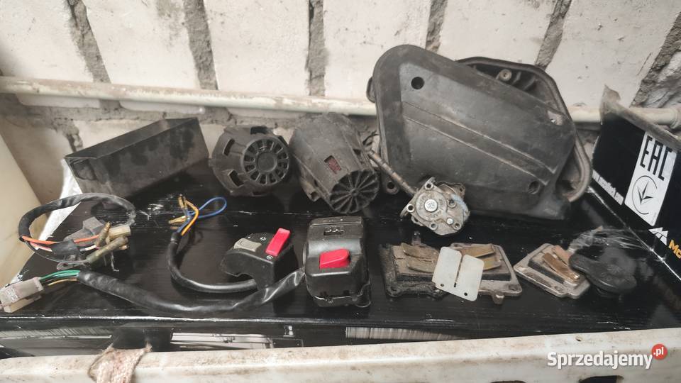 części yamaha booster membrana cylinder airbox Białystok sprzedam