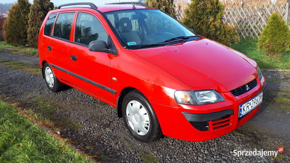 mitsubishi space stars 16 LPG mały przebieg 97KM Poręba