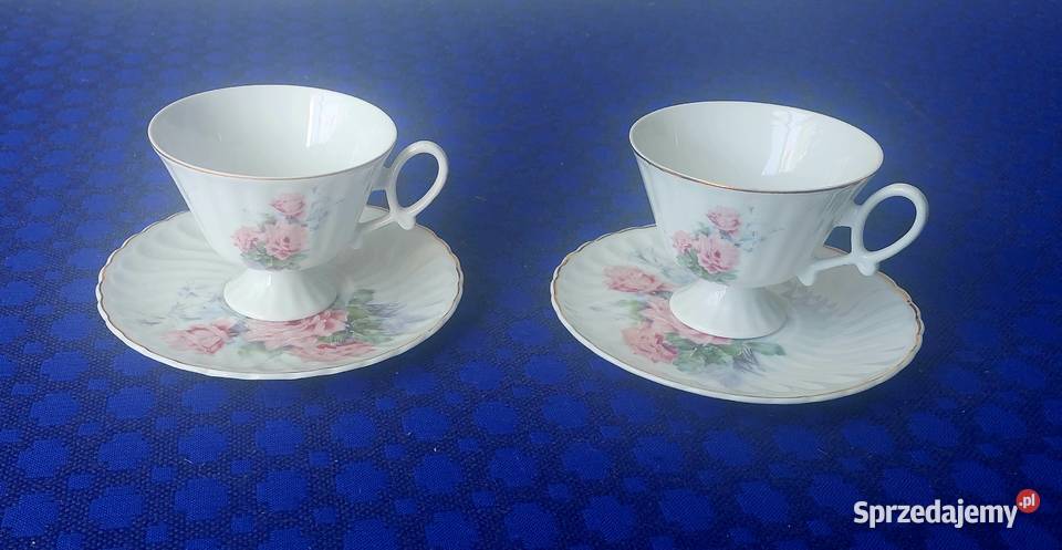 Filiżanki Porcelana Veroni zestaw vitage pomorskie Gdynia