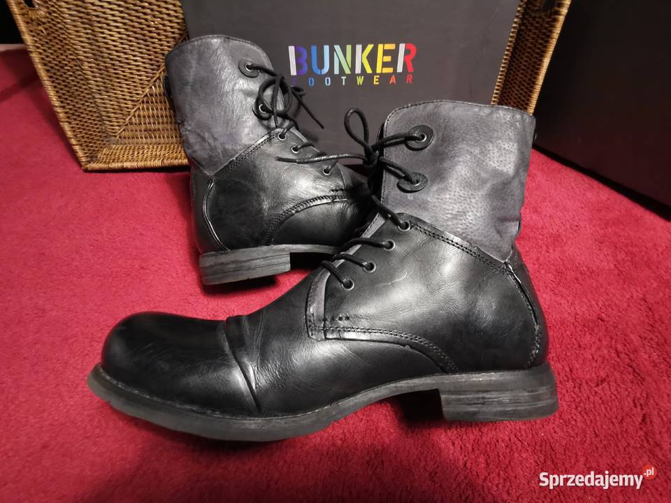 Trapery BUNKER 44 Skóra Naturalna Wkładka 285 łódzkie Łask