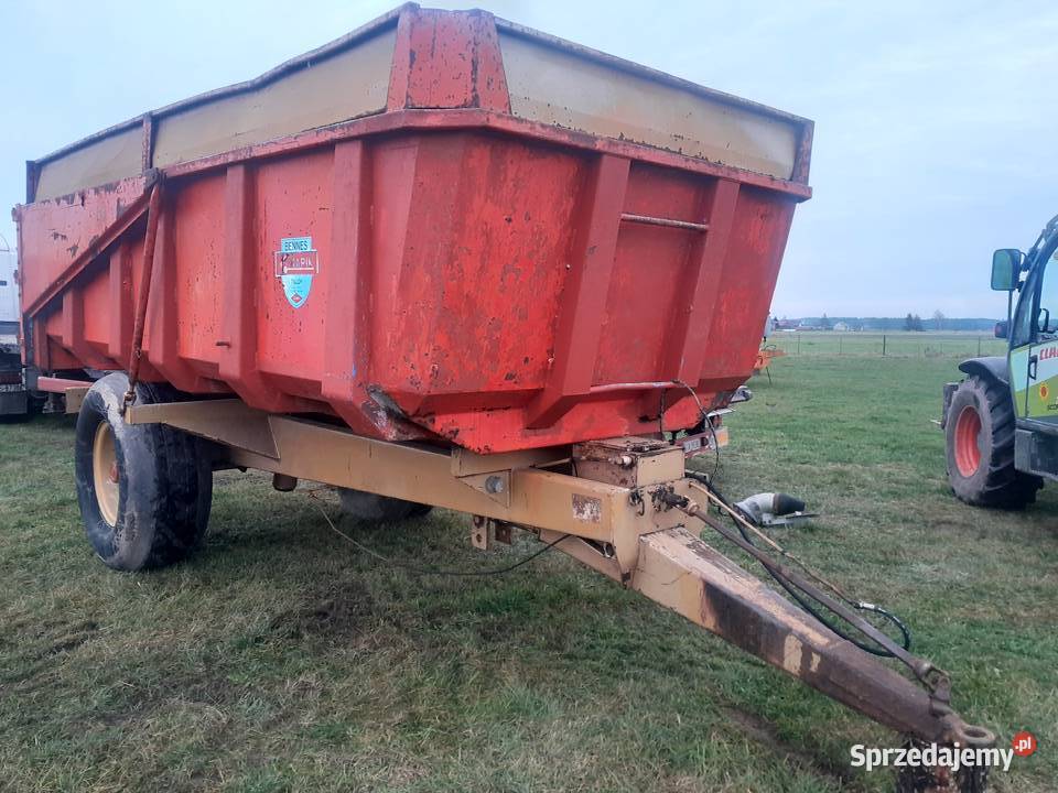 Przyczepa wywrotka skorupowa Przyczepy rolnicze mazowieckie Ostrołęka