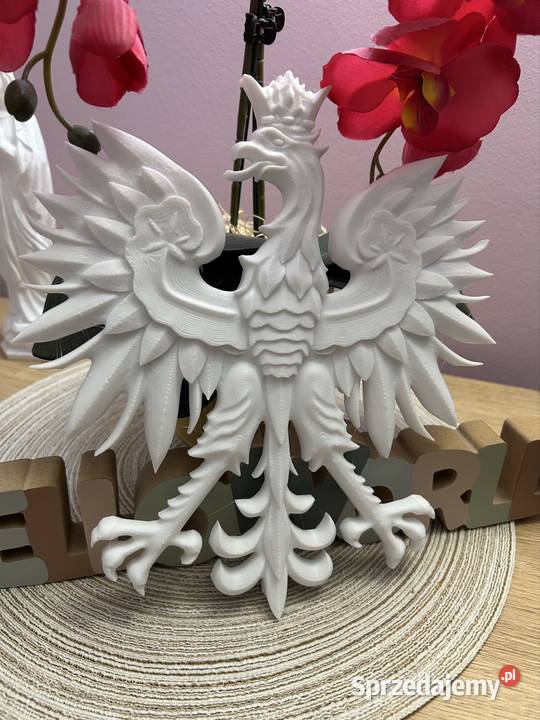 Duży Orzeł Biały 26x24 Może służyć do Godła