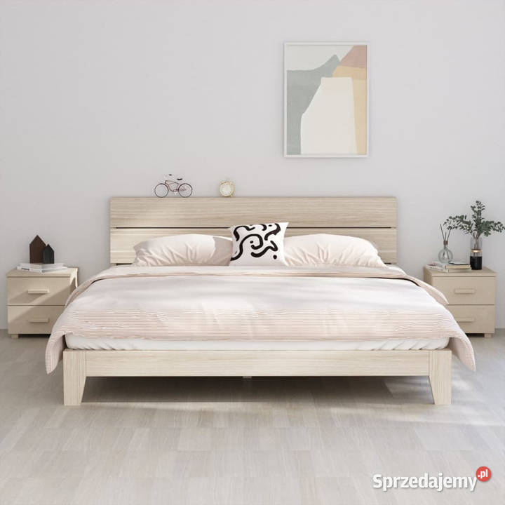 Szafki nocne HAMAR 2 miodowy brąz 40x35x445
