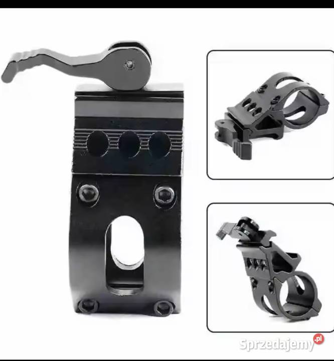 Montaż na laser latarkę szybki montaż 1 cal 254 śląskie Ruda Śląska