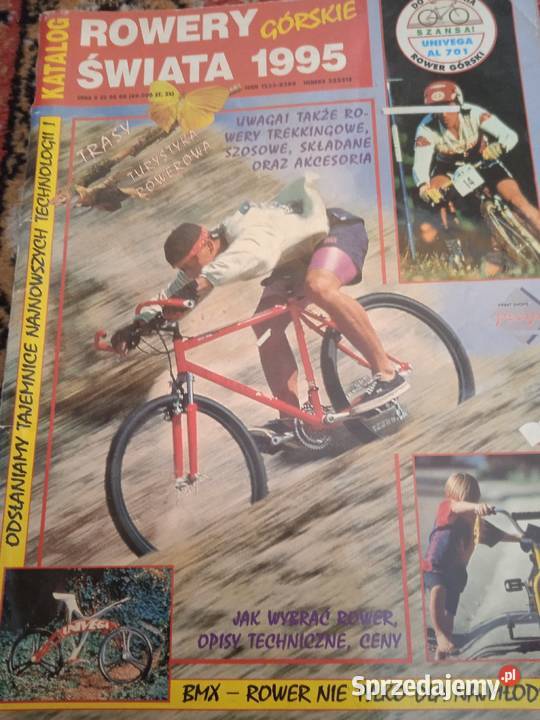 Katalog rowery świata 1995r górskie Kultura i Rozrywka