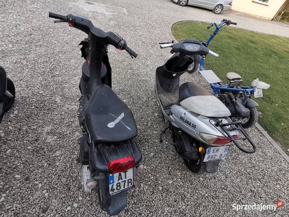 Skutery z Francji Piaggio małopolskie