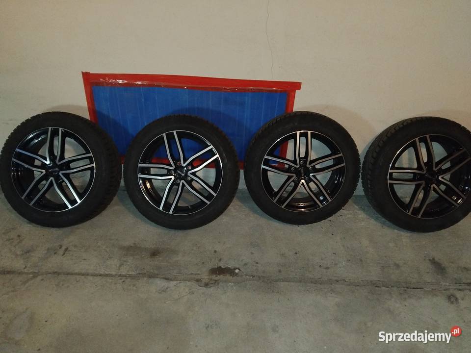 Felgi aluminiowe Dezent 18 z oponami zimowymi Samochodowe dolnośląskie