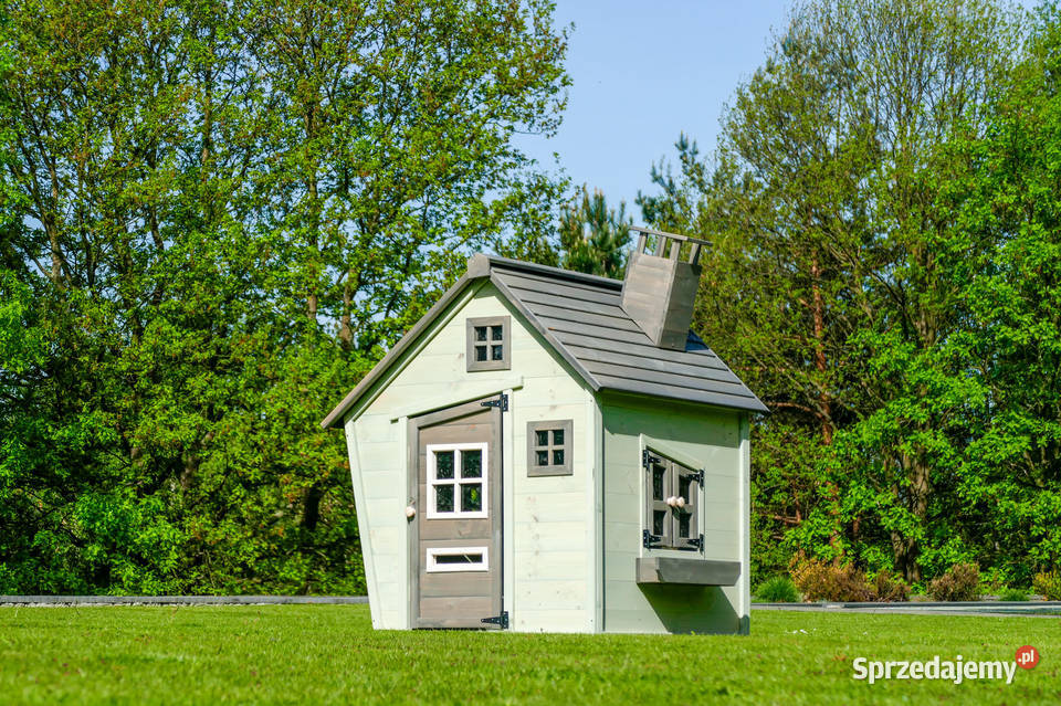 Drewniany domek ogrodowy skośny Trzemeśnia sprzedam