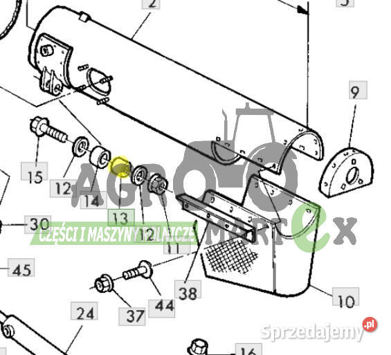 Z43495 PODKŁADKA TULEJKA JD Pozostałe Wichrów sprzedam