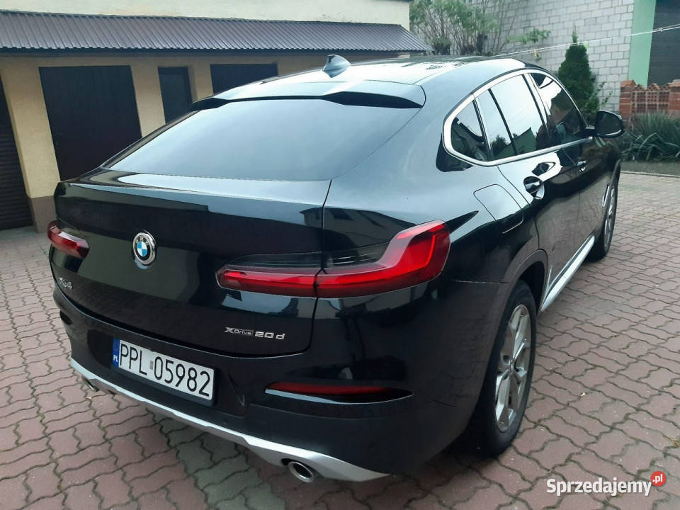 BMW X4 xDRIVE XLine 190 Przebieg 65000 G02 2018 SUV wielkopolskie Suchorzew