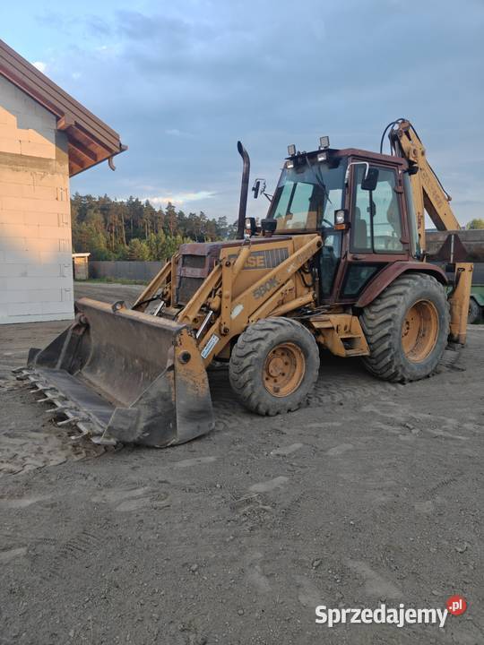 Koparkoładowarka Case 580K Łask