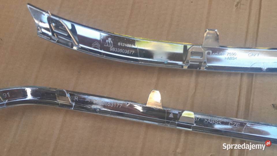 ATRAPA GRILLA CHROM KOMPLET CITROEN C3 III