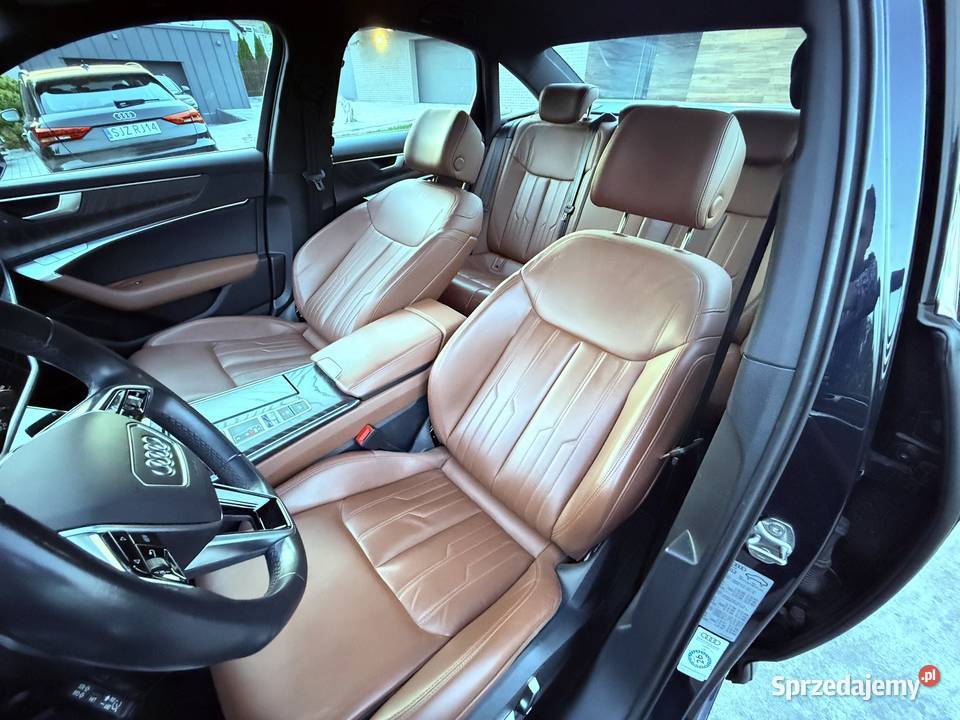Audi A6 50TFSIe 299 Quattro Matrix Valcona ASO serwisowany w ASO śląskie Jastrzębie-Zdrój