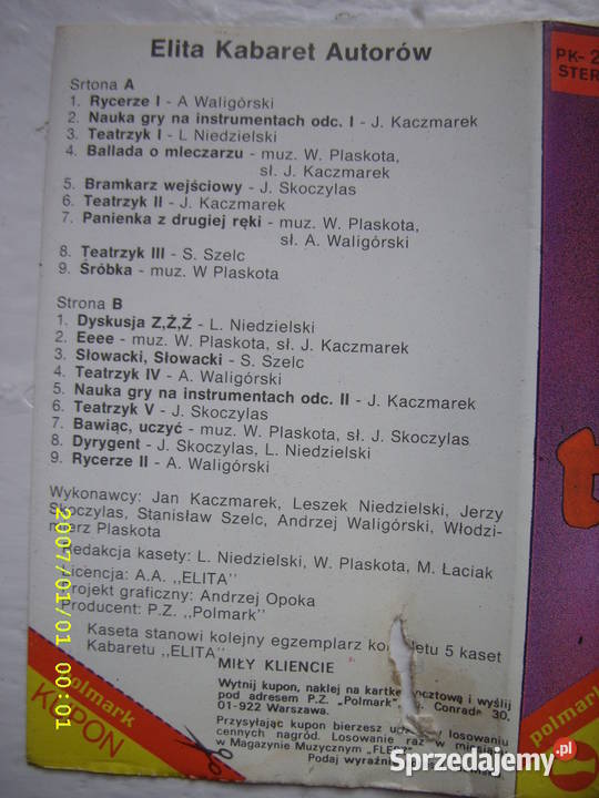 KAS KABARET ELITA VOL 2 3 4 Muzyka Wołów
