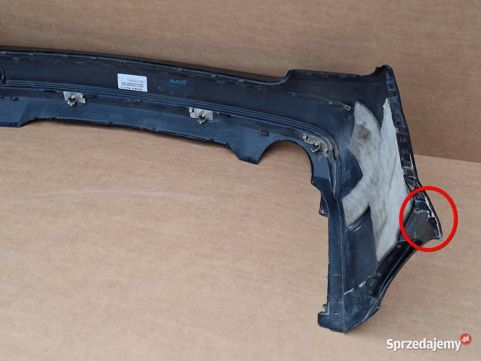 MERCEDES CKLASA W204 KOMBI LIFT ZDERZAK TYŁ Zderzaki lubuskie Bieleń