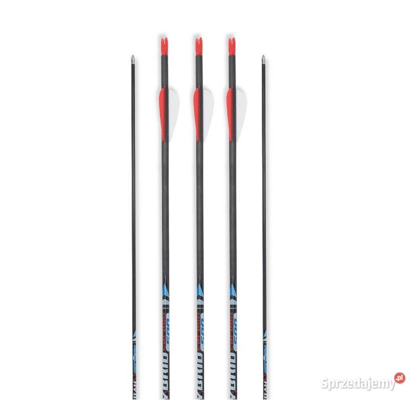 Zestaw 12 strzał do łuku spin 600 avalon hybrid Sporty strzeleckie i myślistwo Nowy Sącz
