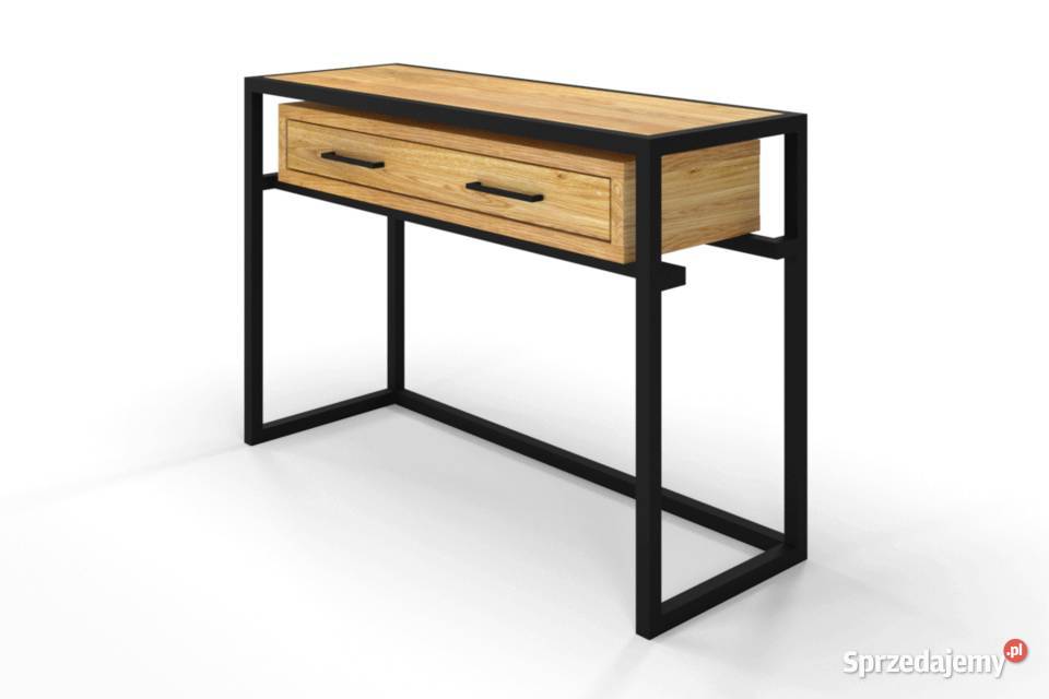 Konsola toaletka Loftowa Dębowa RAVA Warszawa