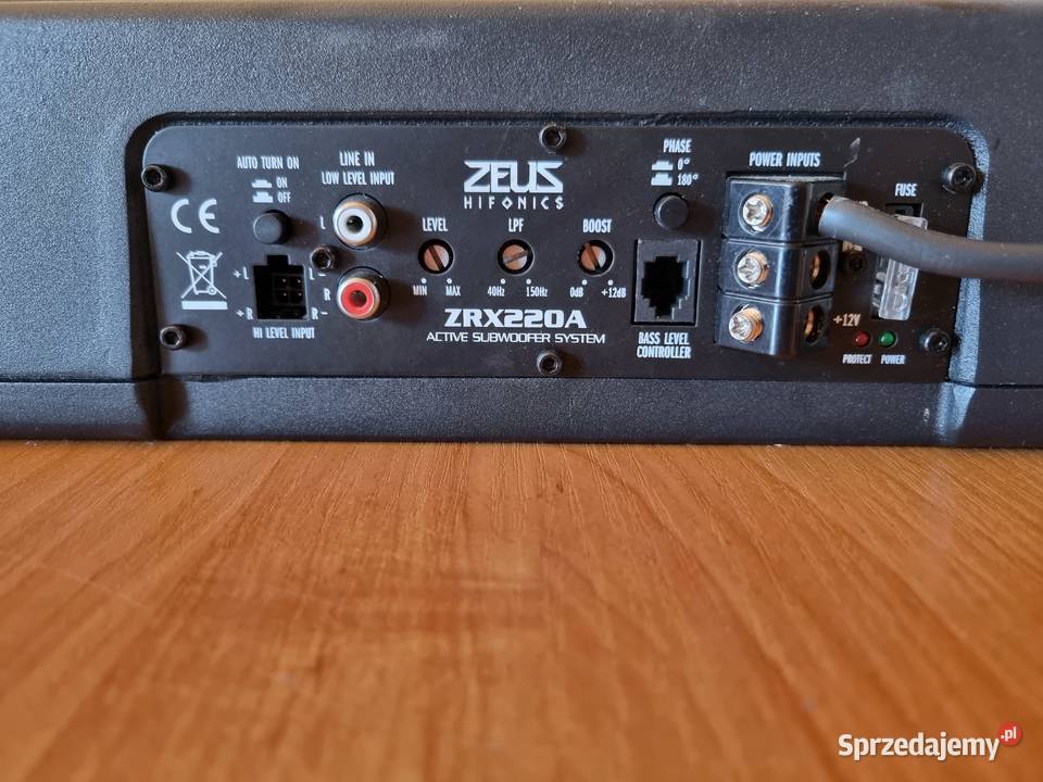 Zestaw Audio HiFonics Subwoofer Aktywny Rabka-Zdrój sprzedam