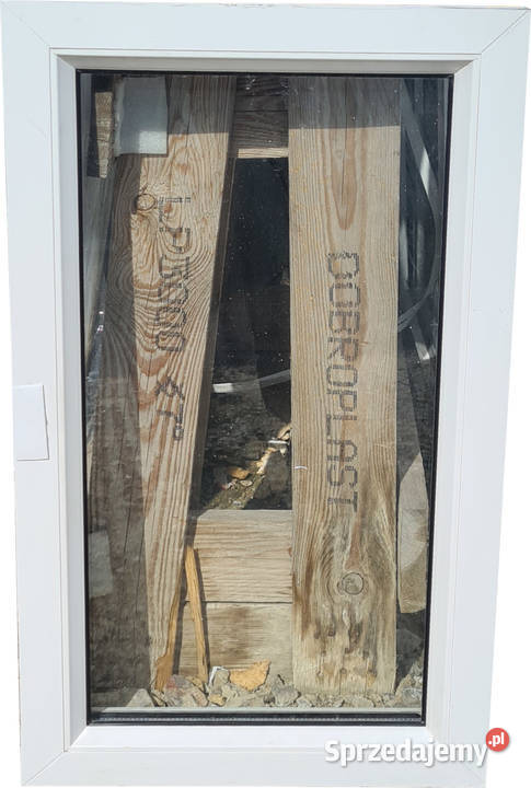 OKNA KacprzaK Witryna 42x75 FIX Używany PCV Lublin