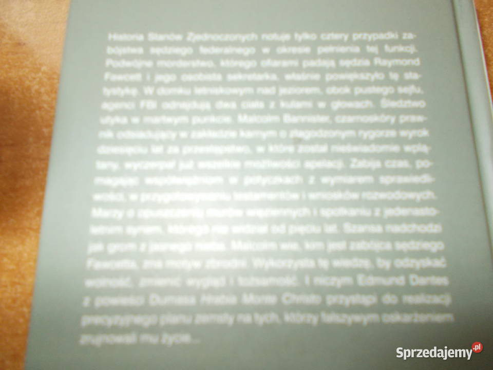 John Grisham Więzienny prawnik opolskie Głubczyce