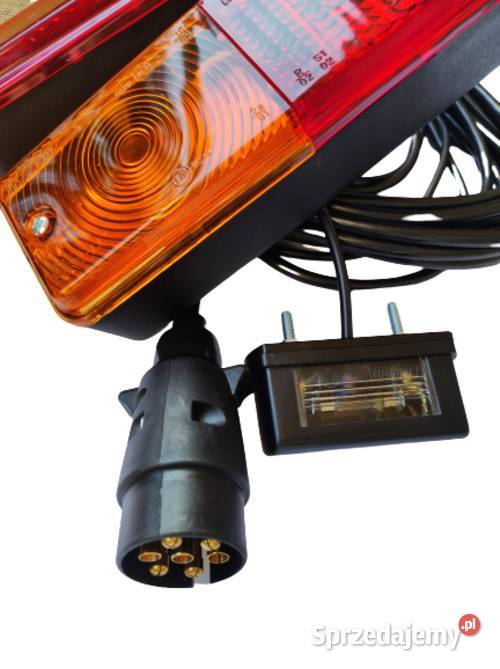 Zestaw lamp do przyczep rolniczych oświetlenie Wrocław sprzedam
