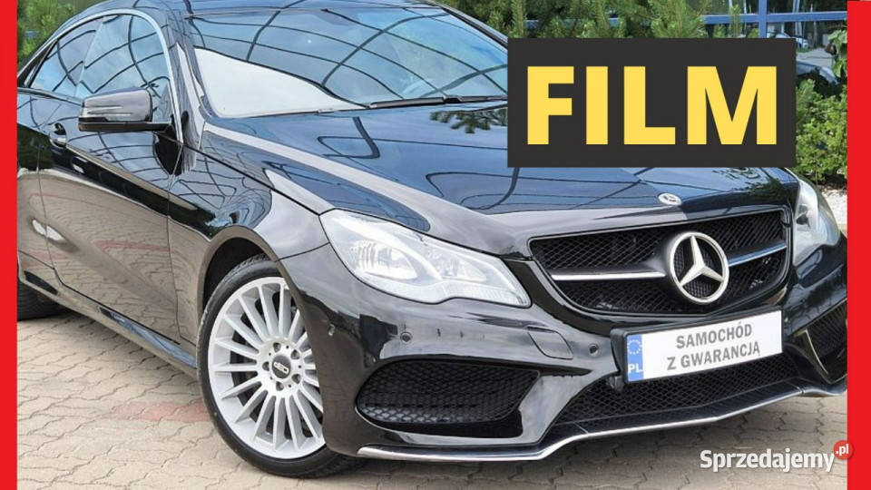 Mercedes E 200 benzyna super stan zadbany garażowany