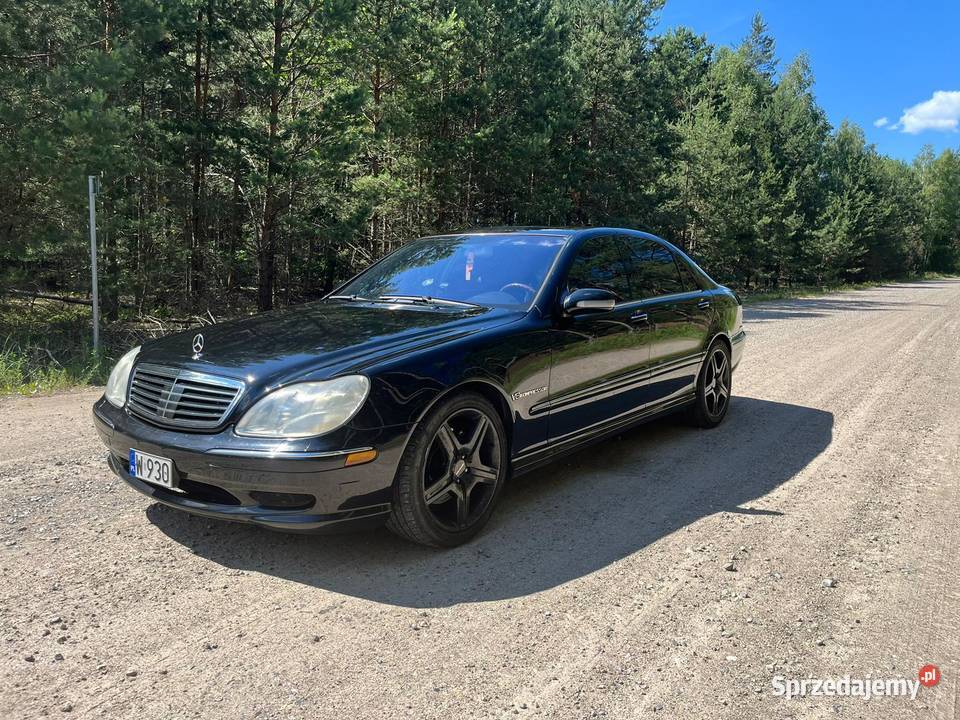 Mercedes Benz klasa s w220 s500 long amg v8 Skórzec sprzedam