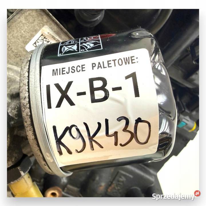 SILNIK K9K430 Nissan Qashqai 15 DCI 110 K9KD430 lubelskie Chełm