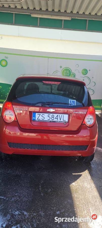 Chevrolet Aveo LS Salon Pełna Historia EURO 5 manualna Szczecin
