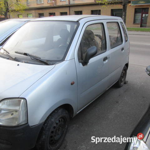 Opel Agila 2003r 10 srebrny metalic rejestracja Agila Ruda Śląska