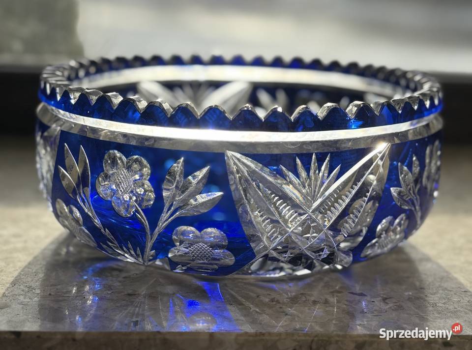 Kryształowa owocarka