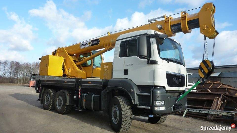 Dźwig mobilny HIDROKON HK 30 18 T2 10 ton mazowieckie Michałowice
