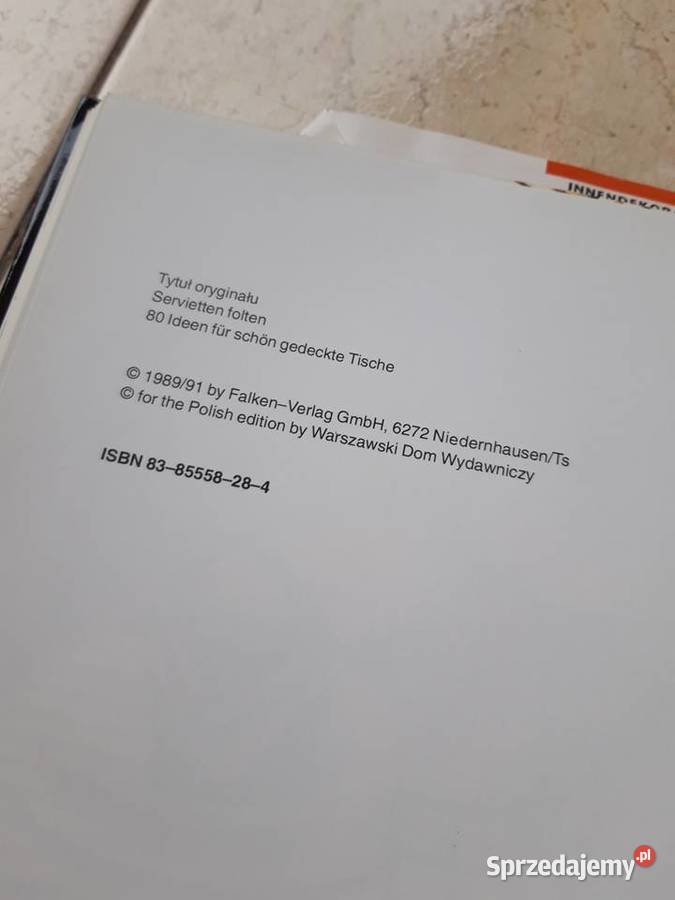 Składanie serwetek 80 pomysłów na pięknie Bielsko-Biała