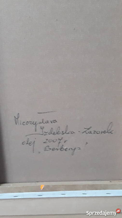 Obraz olejny BERBERYS MIETKA Mieczysława Świętochłowice