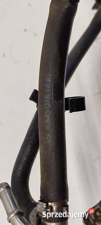 MERCEDES W211 PRZEWODY PALIWA A6460781881 osobowe