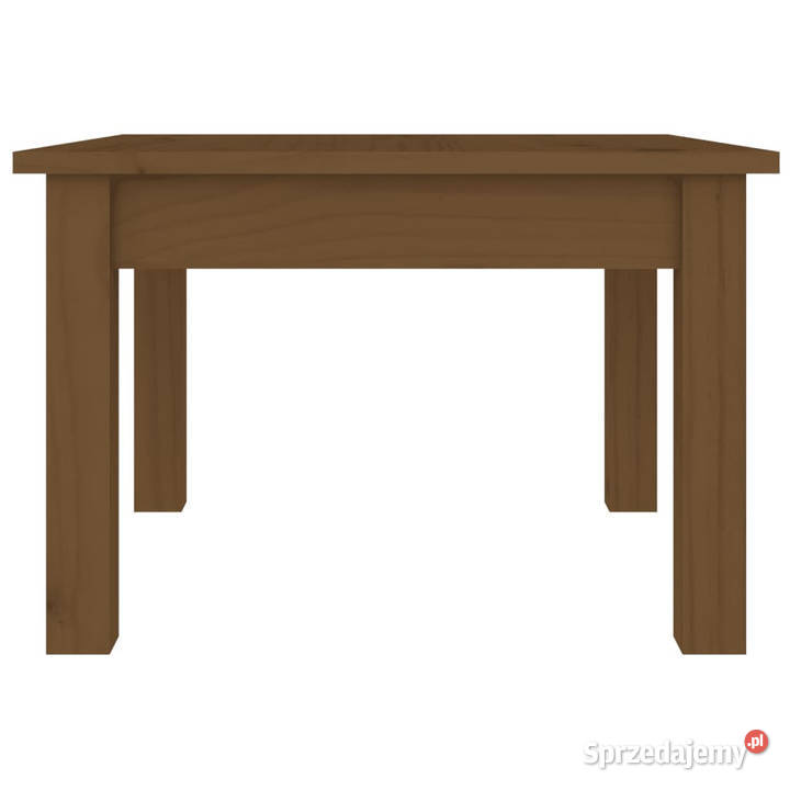 Stolik kawowy miodowy brąz 45x45x30 lite drewno Warszawa sprzedam