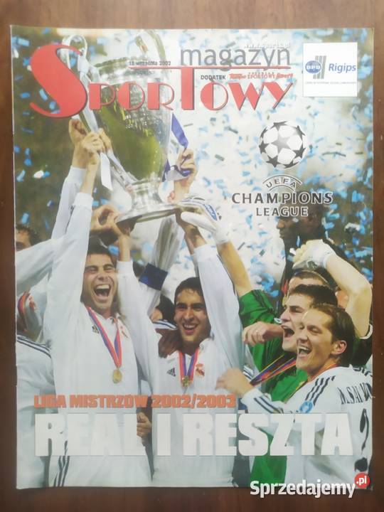 Skarb kibica liga mistrzów sezon 200203 Łódź