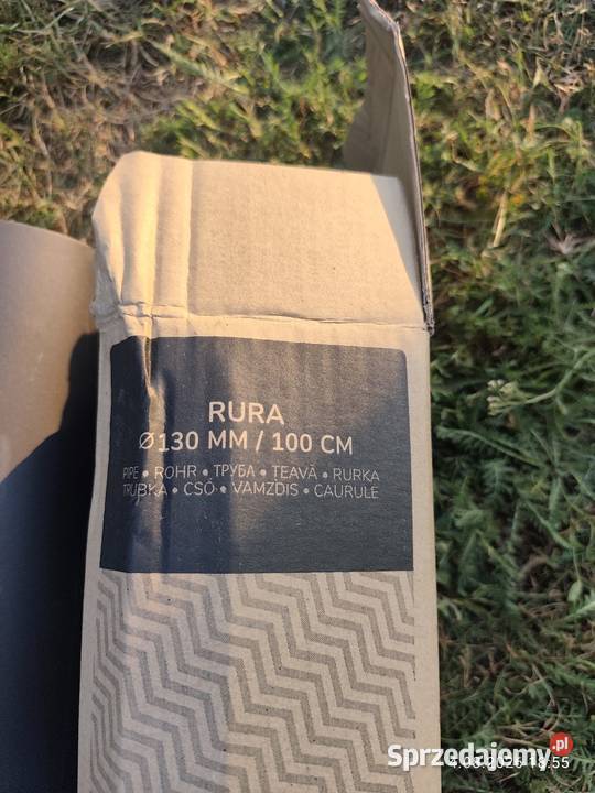 Sprzedam rura dachowa kominowa Fi 130 100 Systemy kominowe Lublin