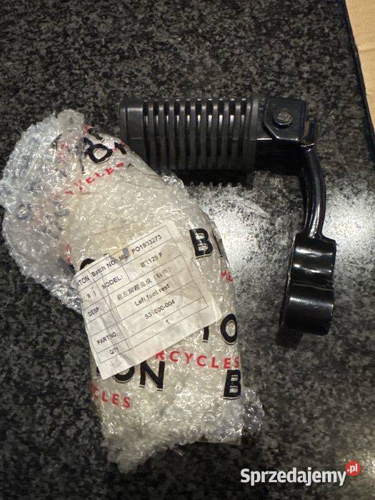 Lewy podnóżek set mocowanie Brixton BX125fZ75 wielkopolskie Poznań