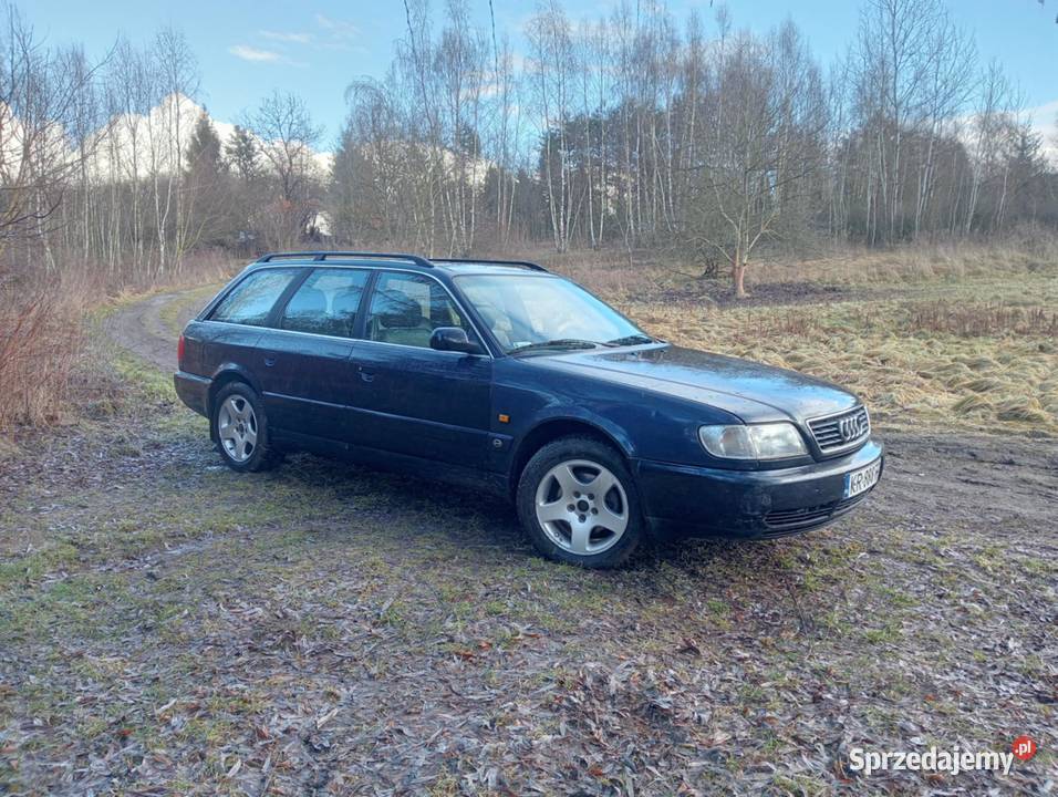Audi A6 C4 25 TDI 140 1997 6 Biegów Jasna Skóra Audi Kraków