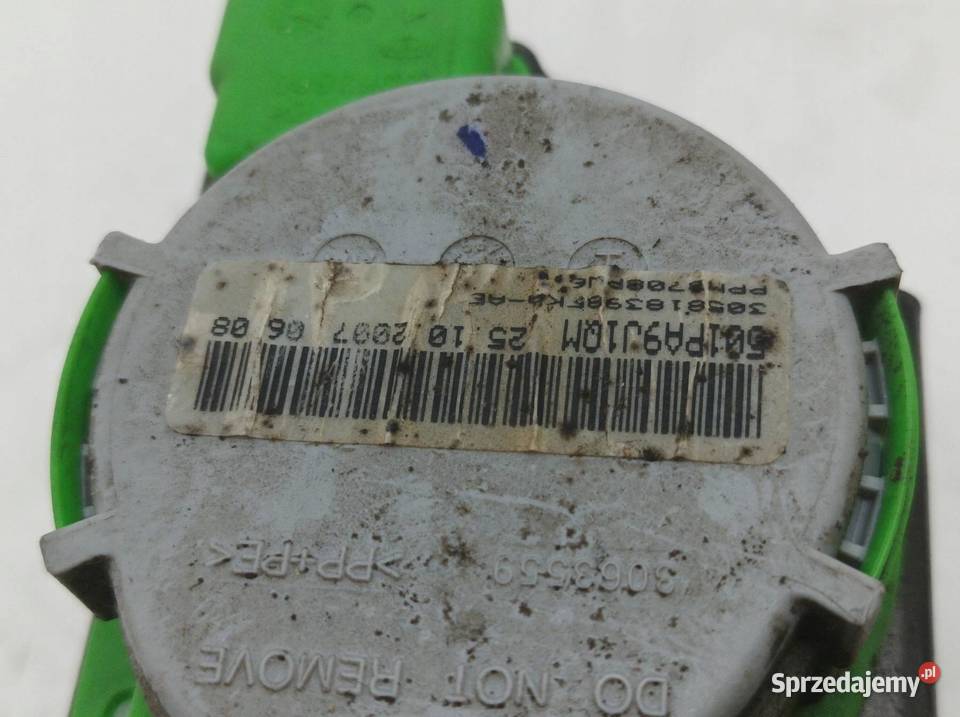 PAS BEZPIECZEŃSTWA PRAWY PRZÓD PASAŻERA E15