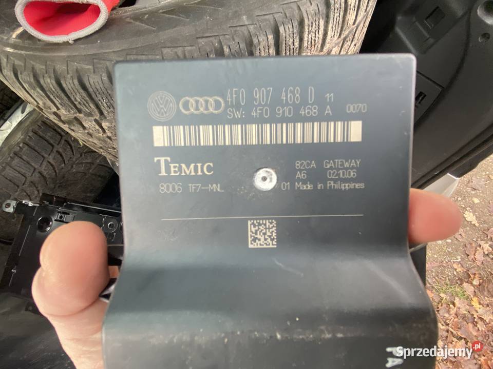 Audi A6 C6 moduł Gateway 4F0907468D