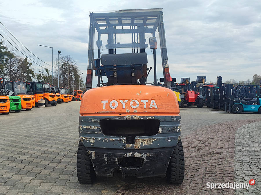 Wózek widłowy gazowy Toyota 026FGF30 3 tony Kęty